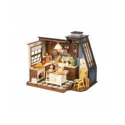 Puzzle 3D, DIY Mini Domek Cudowna Kuchnia, Rolife, Drewno, 359 elementów