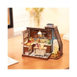 Puzzle 3D, DIY Mini Domek Cudowna Kuchnia, Rolife, Drewno, 359 elementów