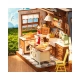 Puzzle 3D, DIY Mini Domek Cudowna Kuchnia, Rolife, Drewno, 359 elementów