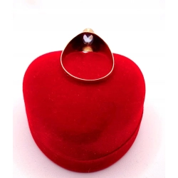 Złoty sygnet z Topazem PR.585 W:1,68gr R.20 InterSKLEP