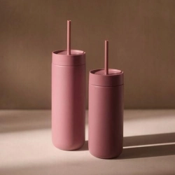 Fellow Carter Cold Tumbler Kubek termiczny Pudrowy różowy 591 ml