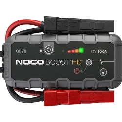 NOCO Boost HD GB70 – booster 12V 2000A, power bank, awaryjne odpalanie