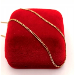 Złoty łańcuszek podwójna pancerka PR.583 W:2,28gr Dł.51,5cm InterSKLEP