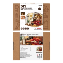 Puzzle 3D, Dom w salonie Catherine, Rolife, 284 elementy