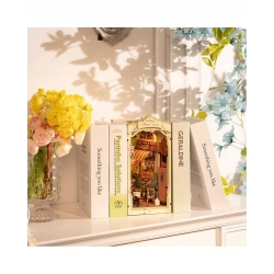 Puzzle 3D, grzbiet książeczki DIY Dom z kwiatami, Robotime, 164 elementy