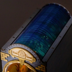 Robotime Miniaturowy Domek Magiczny Dworzec Podróż w czasie drewniany