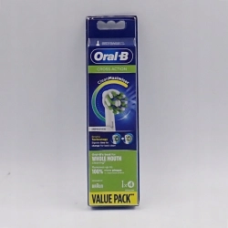Oryginalne końcówki Oral-B Cross Action EB50-4 4 sztuki