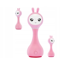 Grzechotka elektroniczna Alilo Smarty Bunny R1 różowa