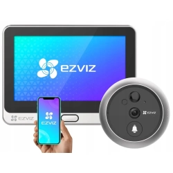 Ezviz Dzwonek do drzwi z wizjerem bezprzewodowy DP2C CS-DP2C
