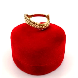 Złoty pierścionek Asymetryczny PR.585 W:3,22gr R.15 InterSKLEP