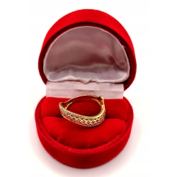 Złoty pierścionek Asymetryczny PR.585 W:3,22gr R.15 InterSKLEP