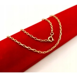 Złoty łańcuszek Ankier kuty Pr.585 W:7,78gr D:59cm InterSKLEP
