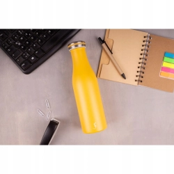 Termos na napoje Lurch 0,5 l żółty