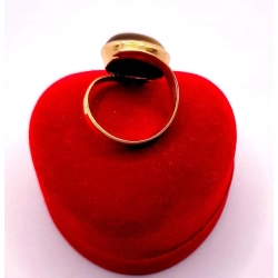 Złoty pierścionek z Tygrysim okiem PR.750 W:3,97gr R.13 InterSKLEP