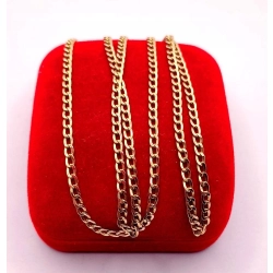 Złoty łańcuszek Pancerka PR.585 W:2,90gr Dł.58,5cm InterSKLEP