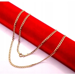 Złoty łańcuszek Pancerka PR.585 W:2,90gr Dł.58,5cm InterSKLEP