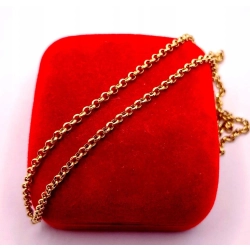 Złoty łańcuszek Rolo PR.585 W:3,11gr Dł.51cm InterSKLEP