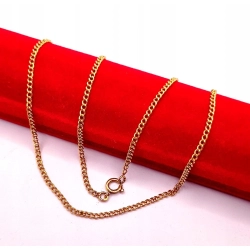 Złoty łańcuszek Pancerka PR.585 W:8,73gr Dł.70cm InterSKLEP