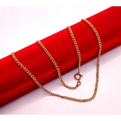 Złoty łańcuszek Pancerka PR.585 W:8,73gr Dł.70cm InterSKLEP