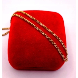 Złoty łańcuszek Pancerka PR.585 W:8,73gr Dł.70cm InterSKLEP