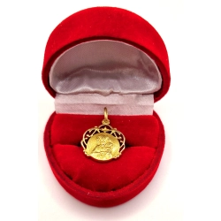 Złota zawieszka Medalik PR.585 W:2,84gr InterSKLEP