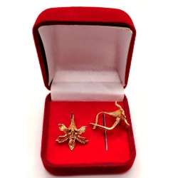 Złote kolczyki Kwiaty PR.583 W:7,76gr InterSKLEP