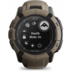 Smartwatch Garmin Instinct 2X Solar Tactical brązowy InterSKLEP