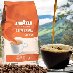 Kawa ziarnista mieszana Lavazza Caffè Crema Gustoso 1000 g