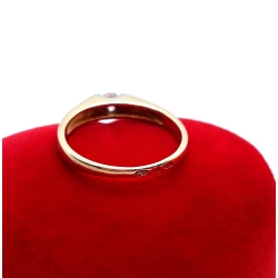 Złoty pierścionek z Cyrkonią PR.585 W:1,83gr R.11 InterSKLEP