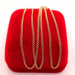 Złoty łańcuszek Pancerka PR.585 W:3,20gr Dł.51cm InterSKLEP