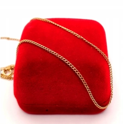 Złoty łańcuszek Pancerka PR.585 W:3,20gr Dł.51cm InterSKLEP