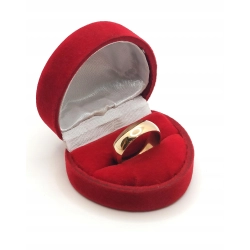 Złota obrączka Warmet 6mm Pr.585 W:5gr Roz.15