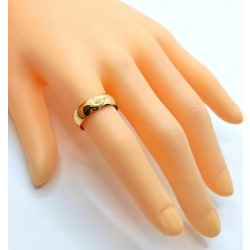 Złota obrączka Warmet 6mm Pr.585 W:5gr Roz.15