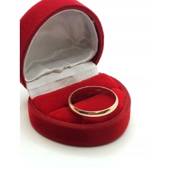 Złota obrączka 3mm Pr.585 W:2,84gr Roz.25