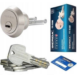 Zamek antywłamaniowy GERDA TYTAN ZX1000 zasuwa do drzwi ATEST PRAWY