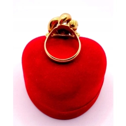 Złoty pierścionek Pleciony PR.750 W:6,55gr R.14 InterSKLEP