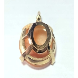 Złota zawieszka pr 585 z Kameą waga 8,93g