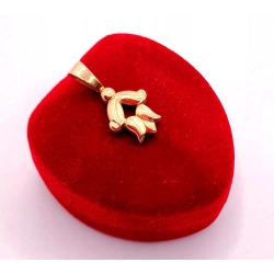 Złota zawieszka PR.583 W:1,15gr InterSKLEP