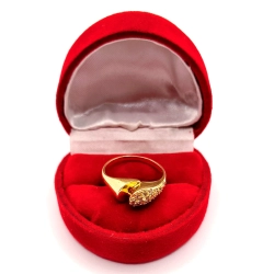 Złoty pierścionek z Cyrkoniami PR.583 W:2,83gr R.12 InterSKLEP