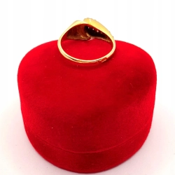 Złoty pierścionek z Cyrkoniami PR.583 W:2,83gr R.12 InterSKLEP