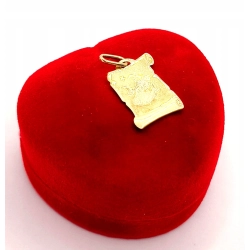 Złota zawieszka znak zodiaku Ryby PR.585 W:0,49gr InterSKLEP