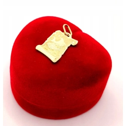 Złota zawieszka znak zodiaku Ryby PR.585 W:0,49gr InterSKLEP