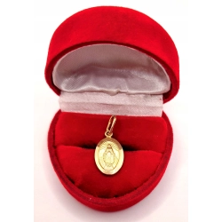 Złota zawieszka Cudowny medalik PR.583 W:1,55gr InterSKLEP