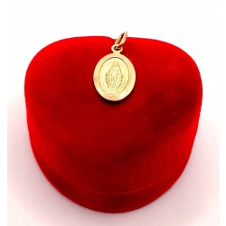 Złota zawieszka Cudowny medalik PR.583 W:1,55gr InterSKLEP