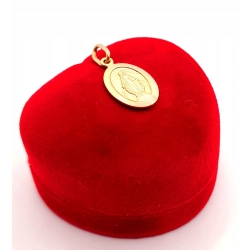 Złota zawieszka Cudowny medalik PR.583 W:1,55gr InterSKLEP