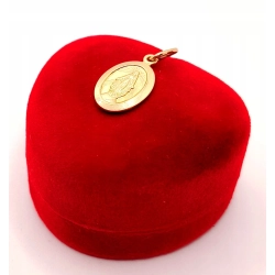 Złota zawieszka Cudowny medalik PR.583 W:1,55gr InterSKLEP