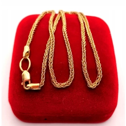 Złoty łańcuszek Lisi ogon PR.583 W:4,88gr Dł.42cm InterSKLEP