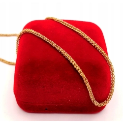 Złoty łańcuszek Lisi ogon PR.583 W:4,88gr Dł.42cm InterSKLEP