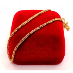 Złoty łańcuszek Lisi ogon PR.583 W:4,88gr Dł.42cm InterSKLEP