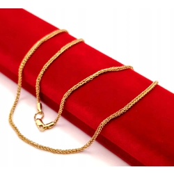 Złoty łańcuszek Lisi ogon PR.583 W:4,88gr Dł.42cm InterSKLEP